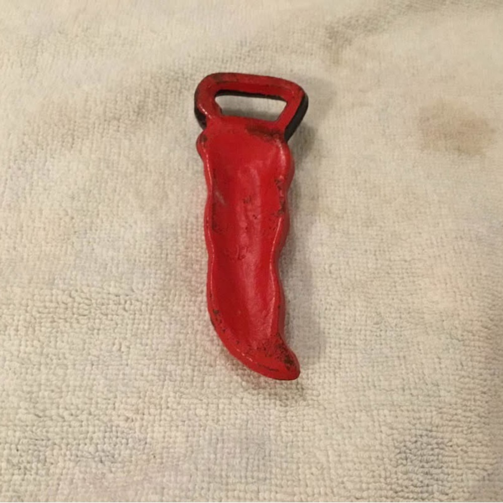 Vintage Red Bottle Opener